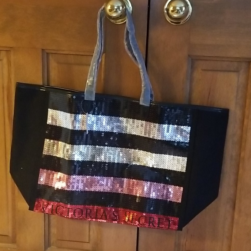 Victoria's Secret spangled tote